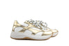 Giga Sneaker Stock Gold Nappa Beyaz