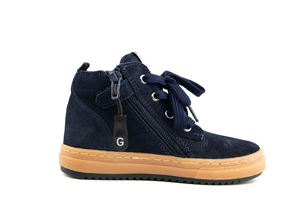 Giga Veterboot Suet Navy