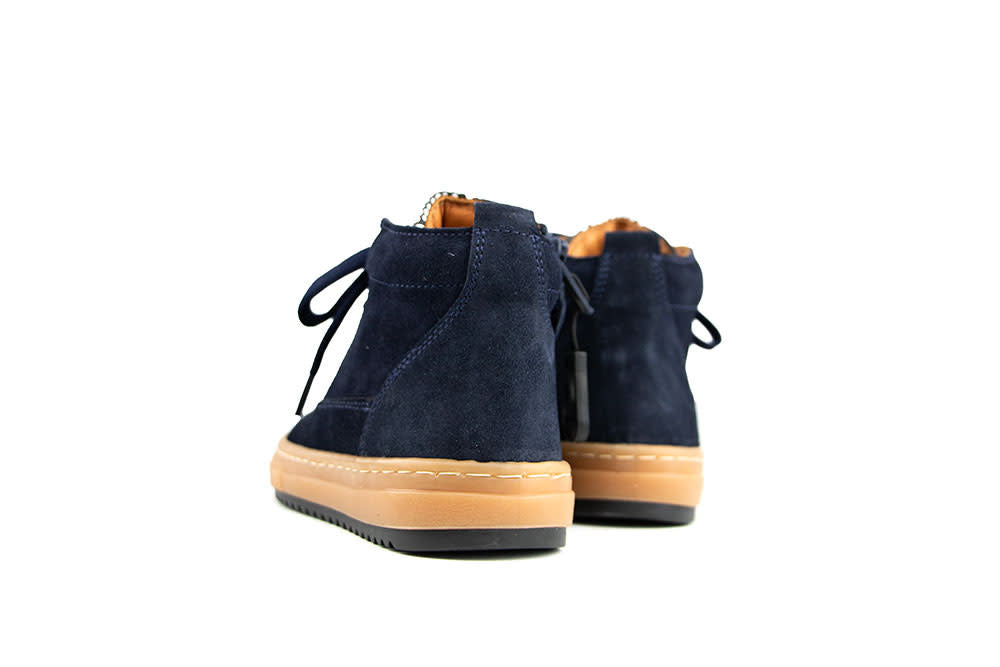 Giga Veterboot Suet Navy