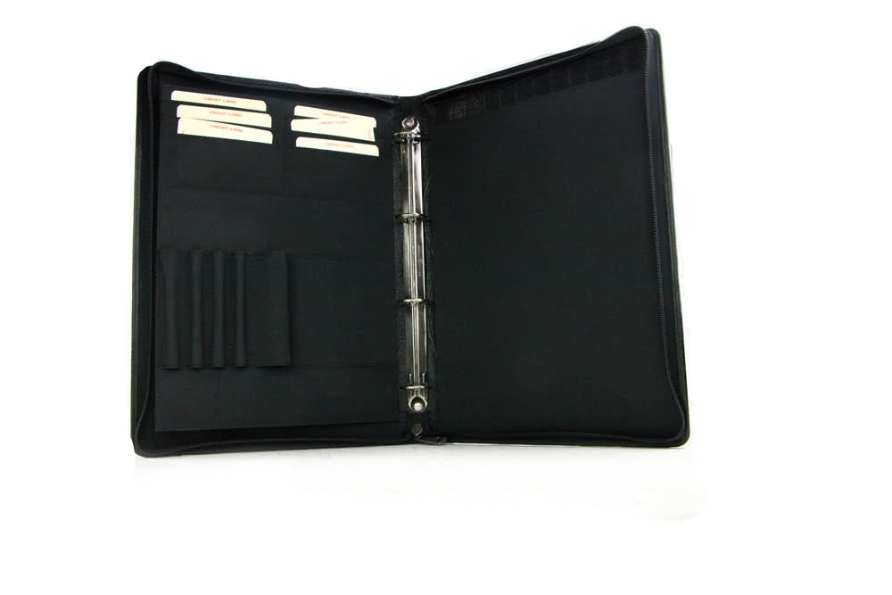 Giorgio Laptop Etui Croco Nero