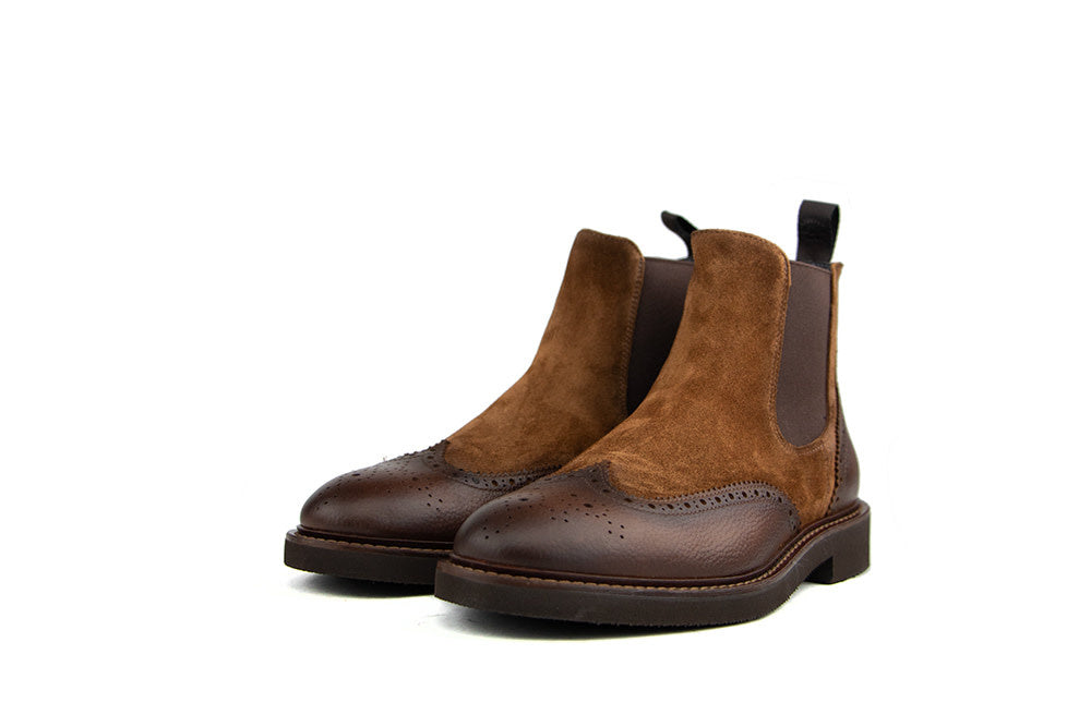 Giorgio Chelsea Boot Castagno Cognac
