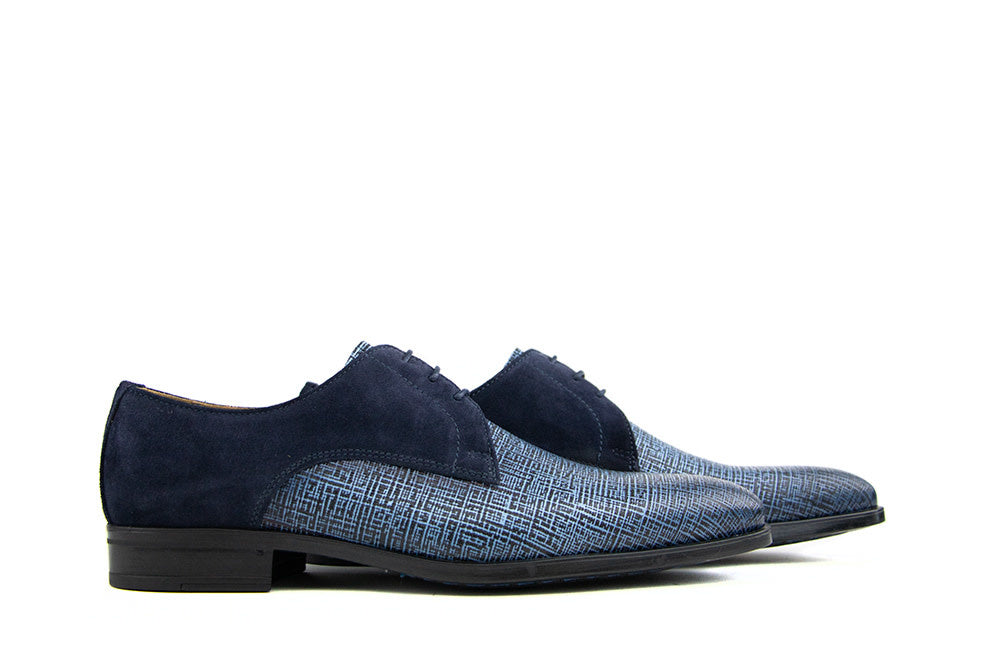 Giorgio Veterschoen Linteis Blauw Print