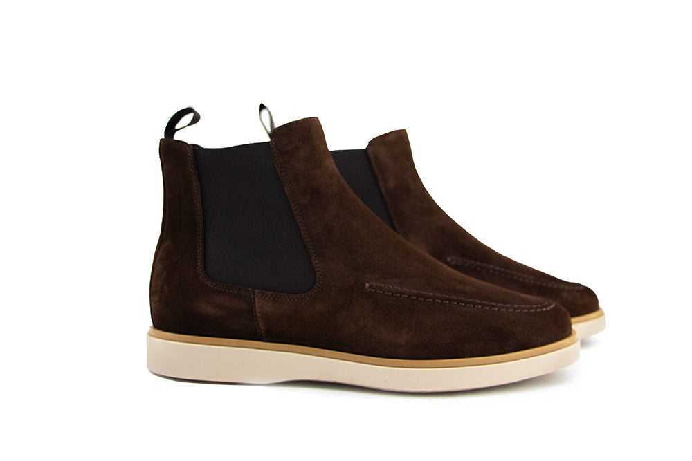 Giorgio Chelsea Boot Boy Chocolate