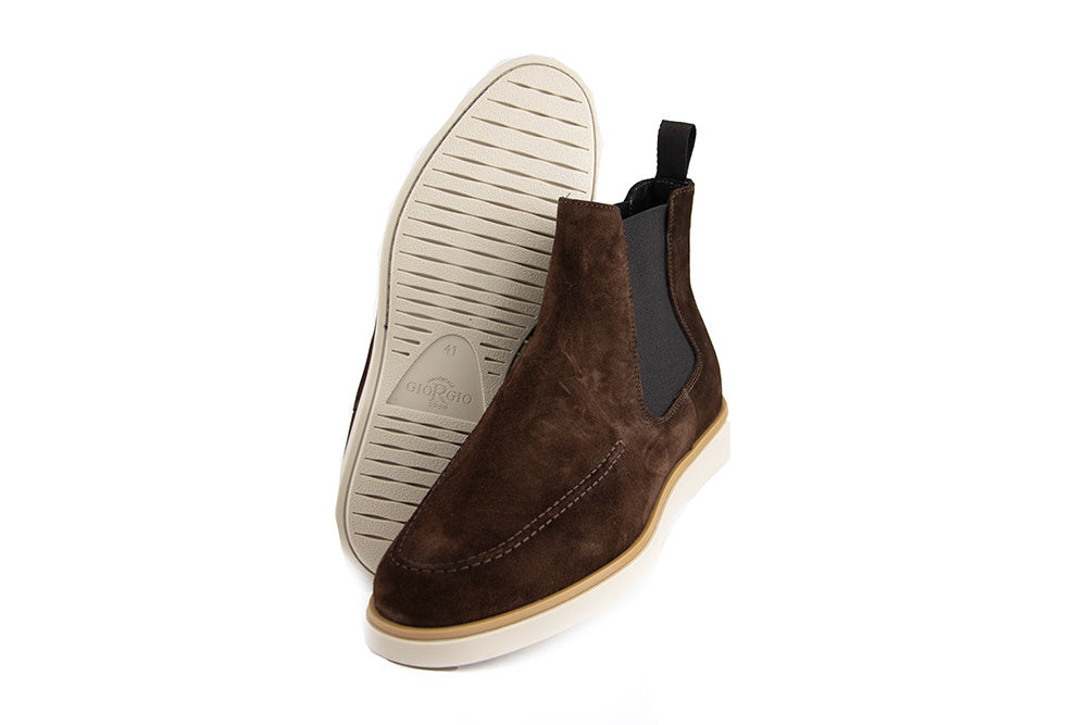 Giorgio Chelsea Boot Boy Chocolate