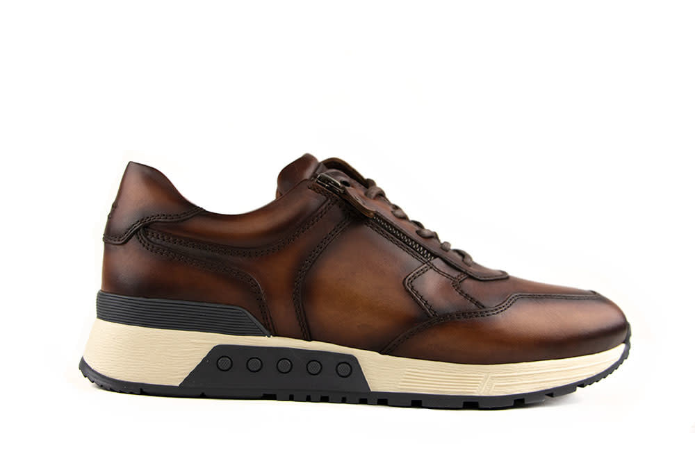 Greve Sneakers Haarlem Cognac K-leest