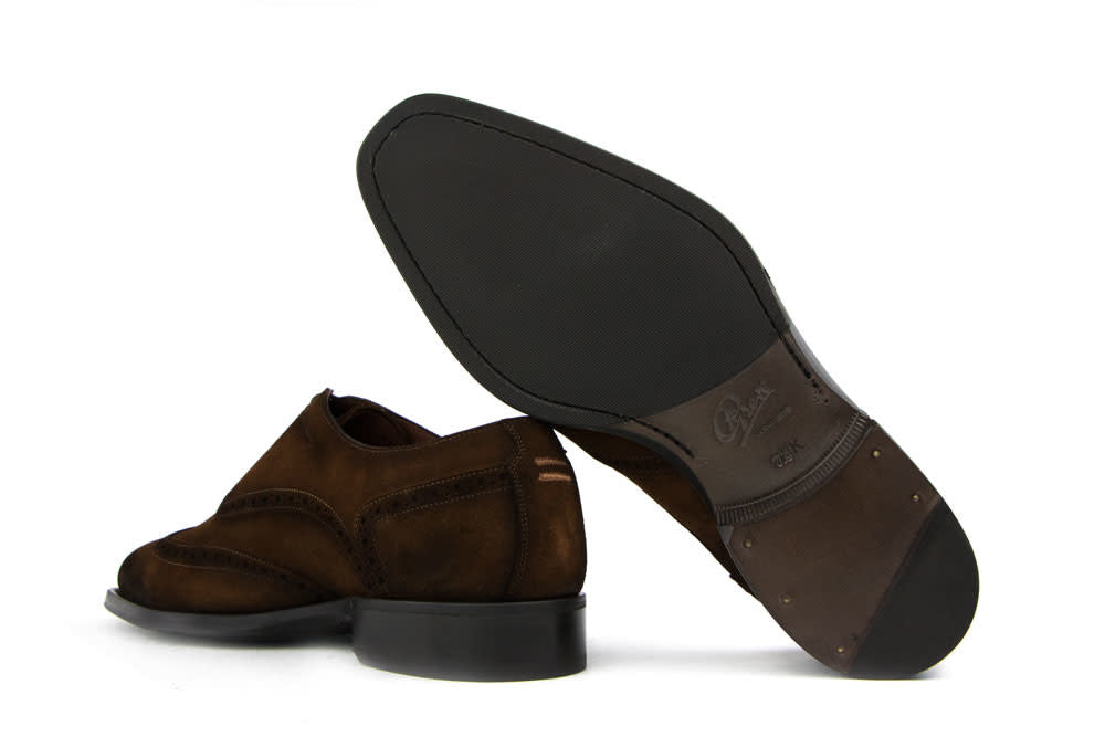 Greve Veterschoen Utrecht Bruin Suede K-wijdte