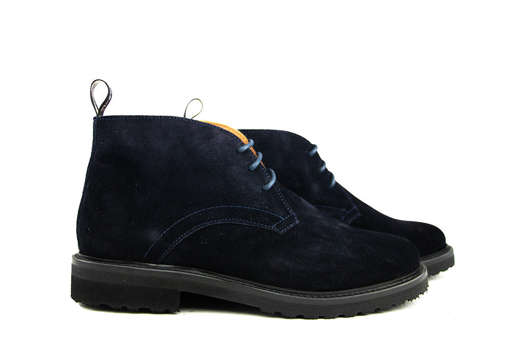 Greve Veterboot Deventer K Dark Blue Suède