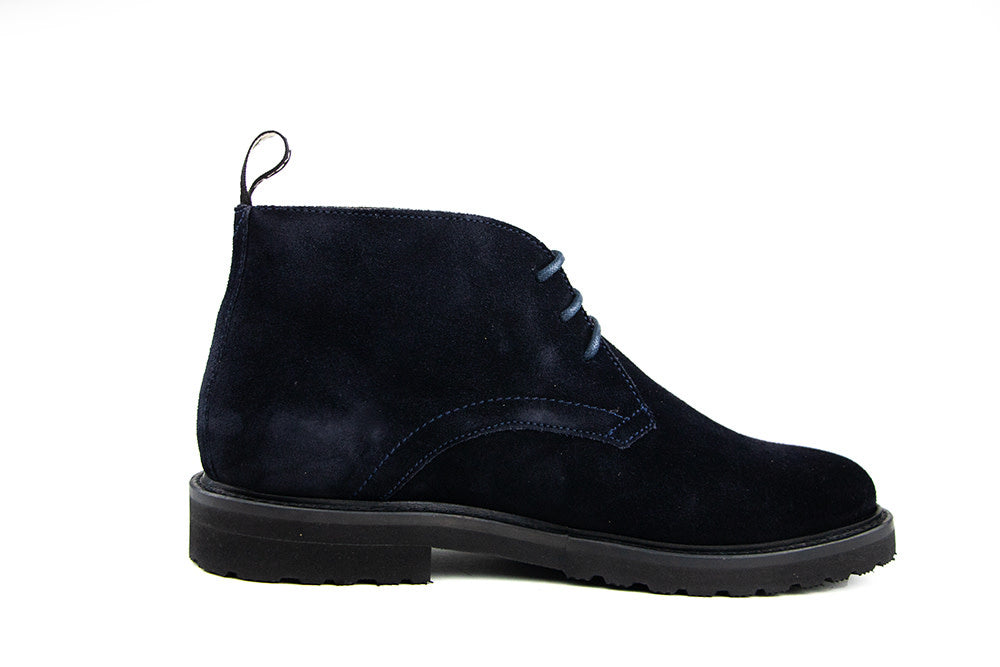 Greve Veterboot Deventer K Dark Blue Suède