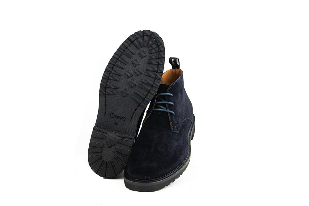Greve Veterboot Deventer K Dark Blue Suède