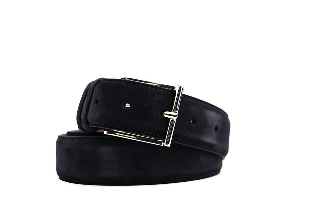 Greve Riem Dark Blue Suede