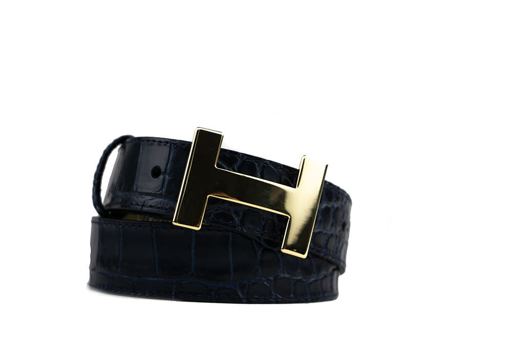 HAN Riem Aveline Donkerblauw Croco