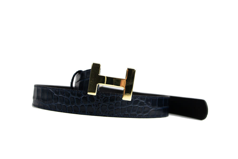 HAN Riem Aveline Donkerblauw Croco