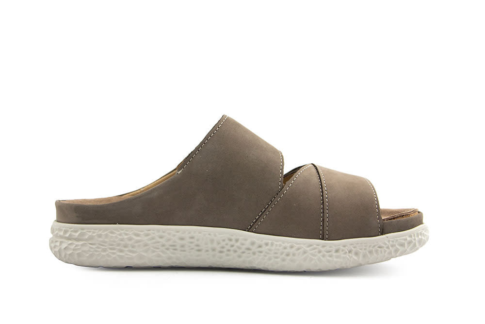 Hartjes Slipper Groove Naturel Schlamm