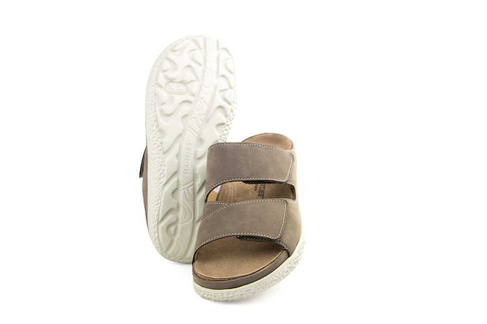 Hartjes Slipper Groove Naturel Schlamm