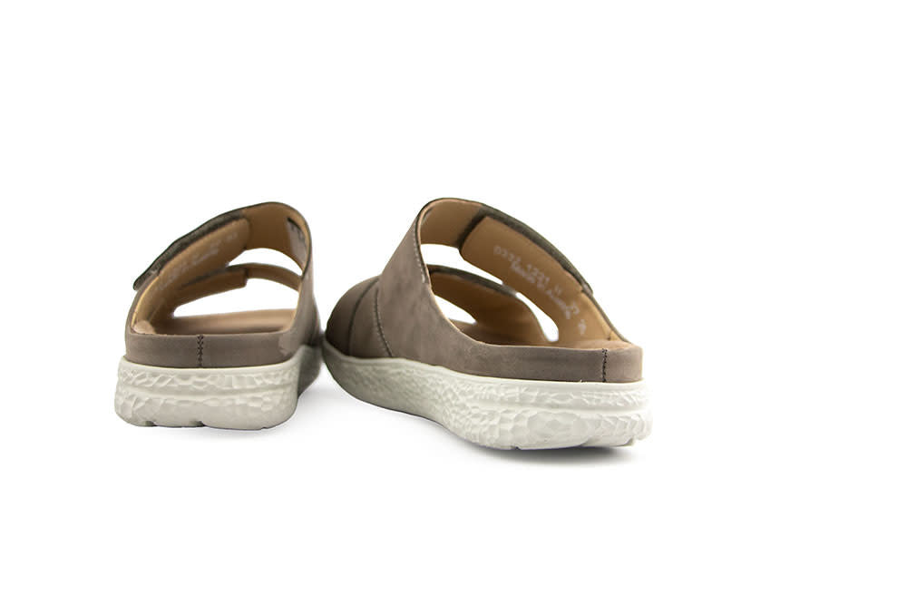 Hartjes Slipper Groove Naturel Schlamm