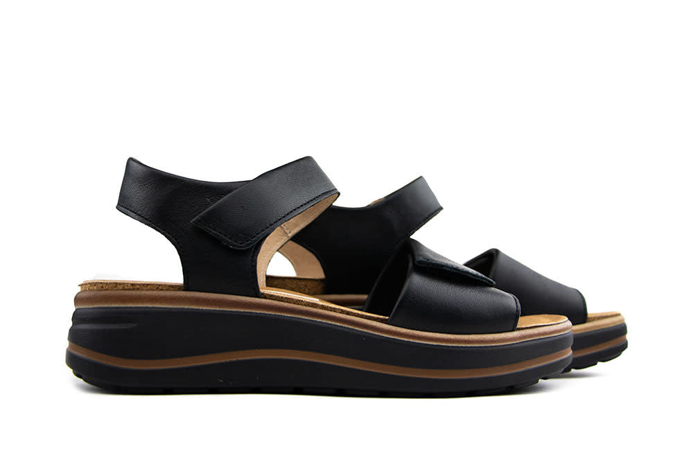 Hartjes Sandaal Woogie Natural Schwarz