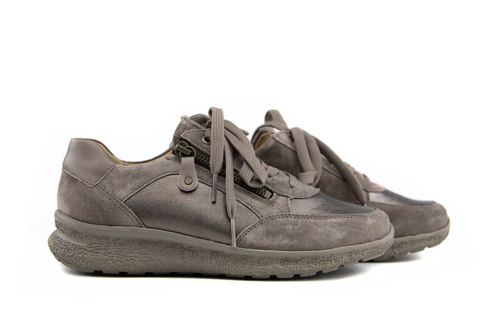 Hartjes Sneaker Rap Muskat Haselnuss Velour K