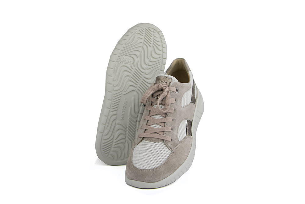 Hartjes Wave Shoe Birke Beige Velour Nappa