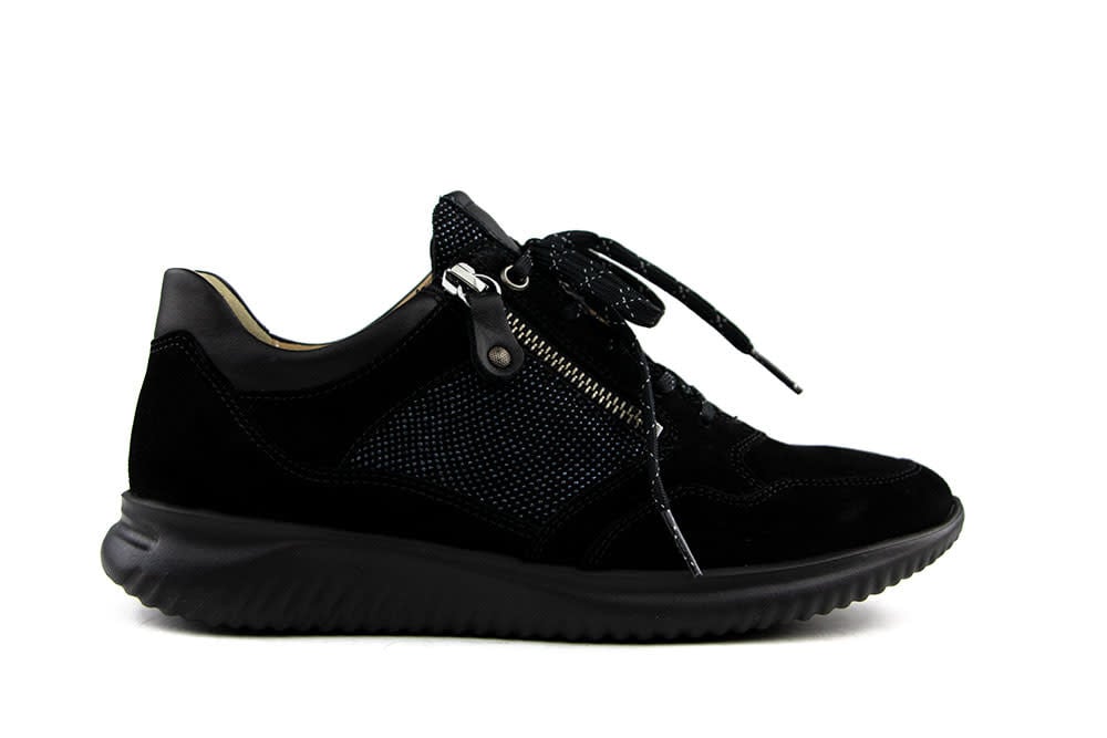 Hartjes Sneakers Zwart Breeze Combi