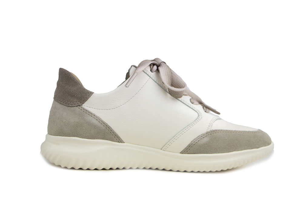 Hartjes Sneaker Breeze Beige Velour Nappa
