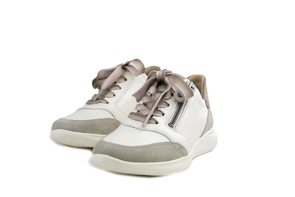 Hartjes Sneaker Breeze Beige Velour Nappa