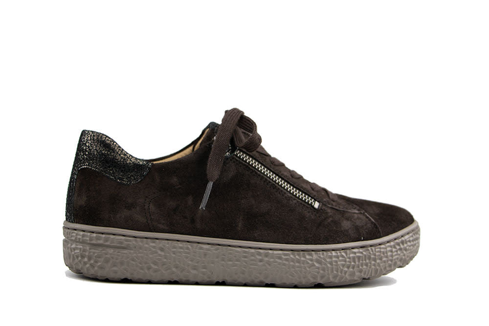 Hartjes Sneaker Phil Dunkelbraun Altgold