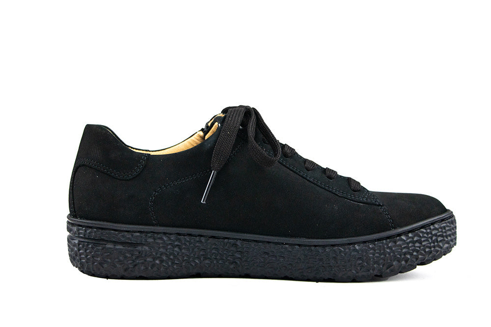 Hartjes Phil Shoe Schwarz Nubuck