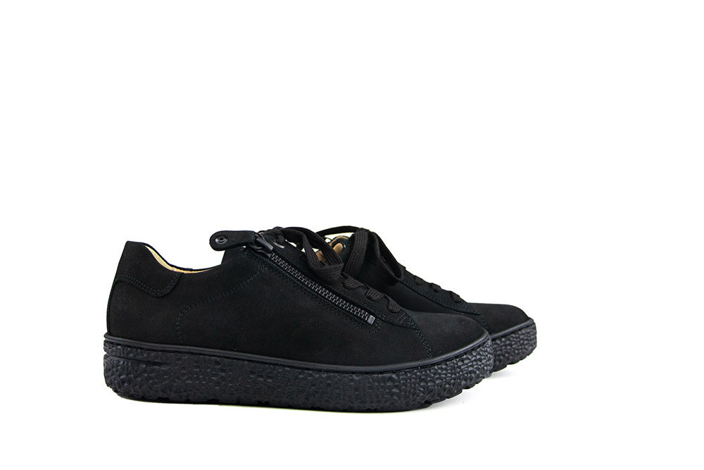 Hartjes Phil Shoe Schwarz Nubuck
