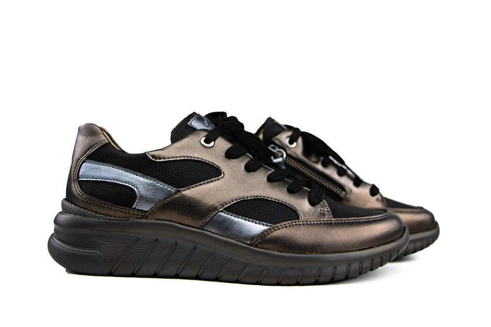 Hartjes Wave Shoe Hazelnuss Schwarz