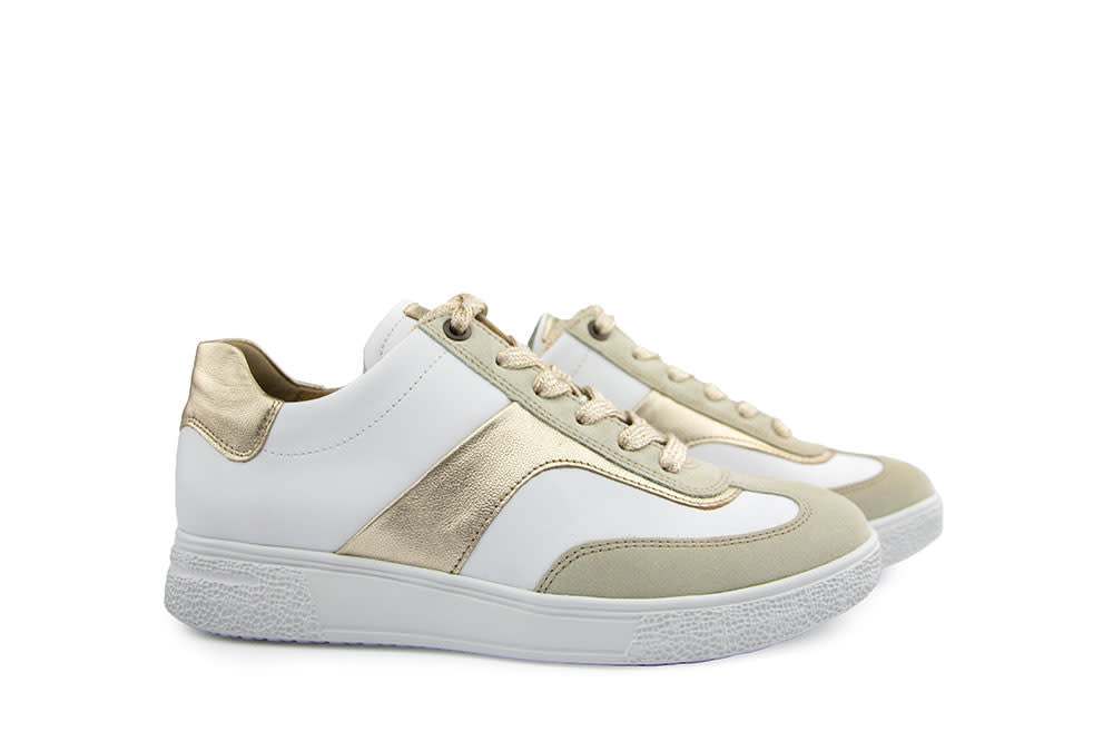 Hartjes Sophie Shoe Beige Weiss