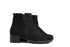 Hartjes Enkellaarsjes Hip Zwart Nubuck