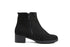 Hartjes Enkellaarsjes Hip Zwart Nubuck