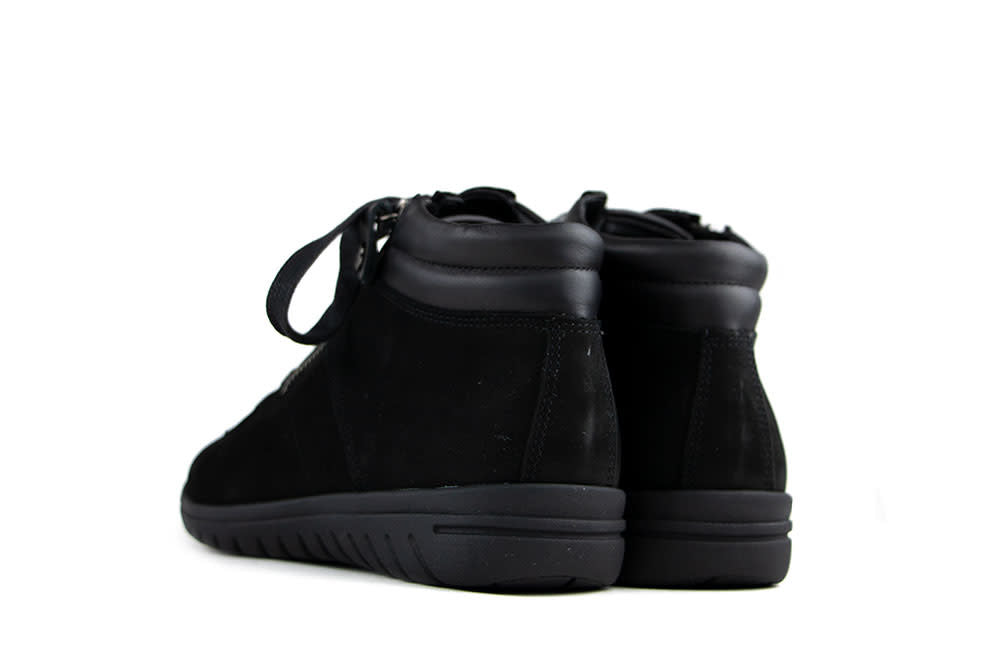 Hartjes Hoge Veterschoen Casual Boots Zwart