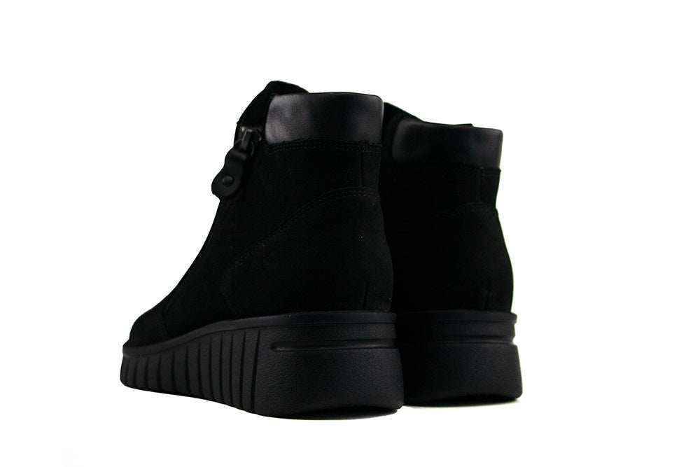 Hartjes Country Boot Schwarz Nubuck