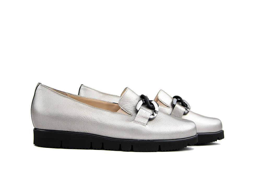 Hassia Loafer Ketting Pearl Crushlack Pisa