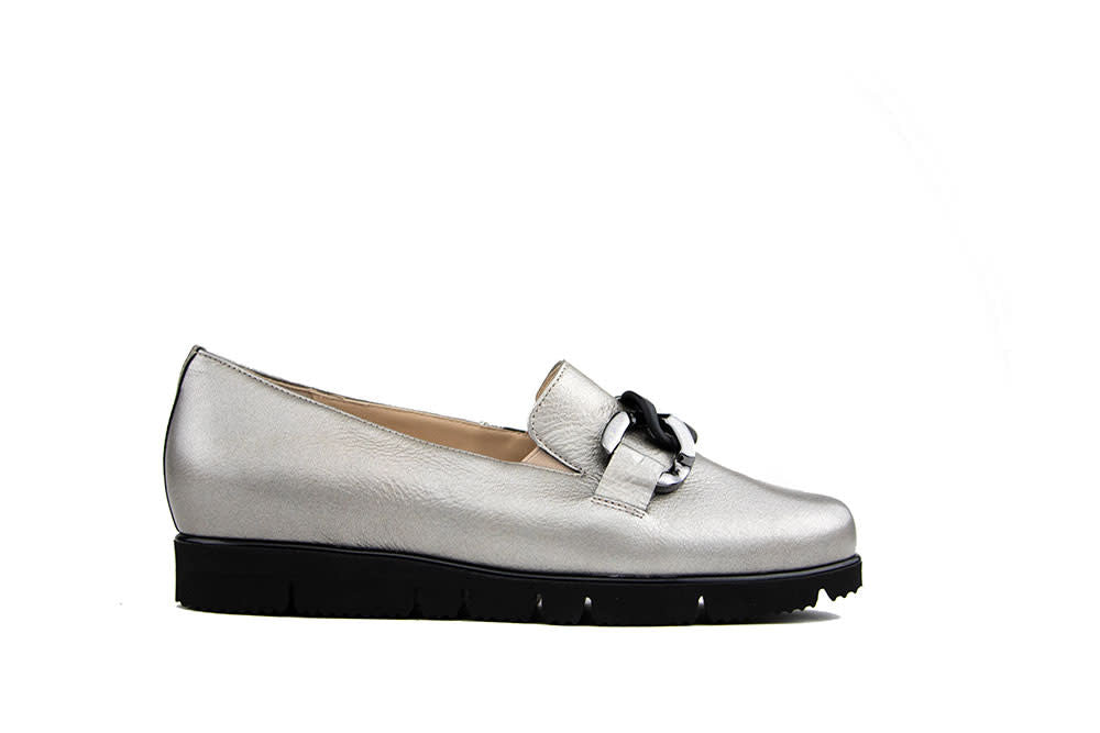 Hassia Loafer Ketting Pearl Crushlack Pisa