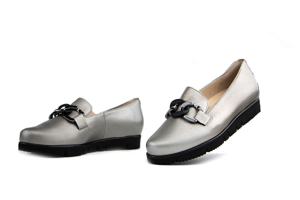 Hassia Loafer Ketting Pearl Crushlack Pisa