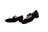 Hassia Bandschoen Schwarz Suede Cordoba
