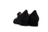 Hassia Bandschoen Schwarz Suede Cordoba