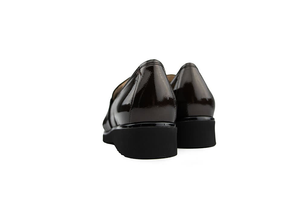 Hassia Sevilla Loafer Chocplum Metallic