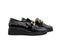 Hassia Loafer Sevilla Schwarz Wetlack