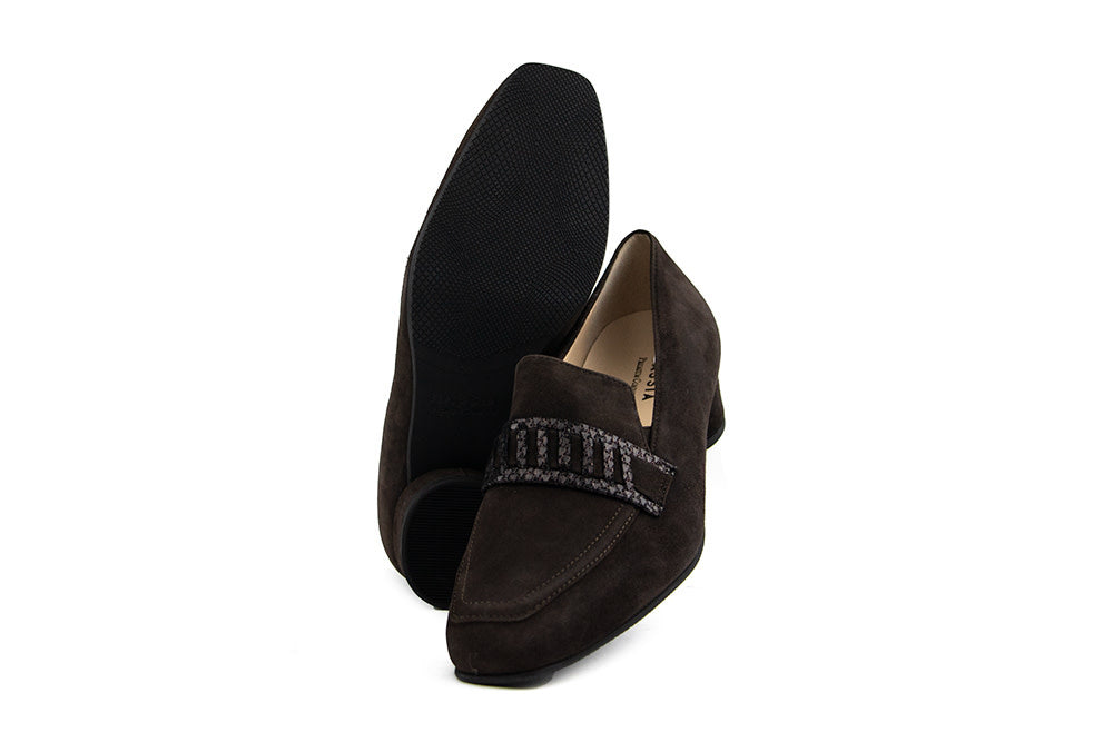 Hassia Pump Darkbrown Multi