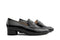 Hassia Roma Pump Schwarz Wetlack