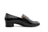Hassia Roma Pump Schwarz Wetlack