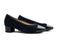 Hassia Pump Blue Multi Suede Lak Evelyn