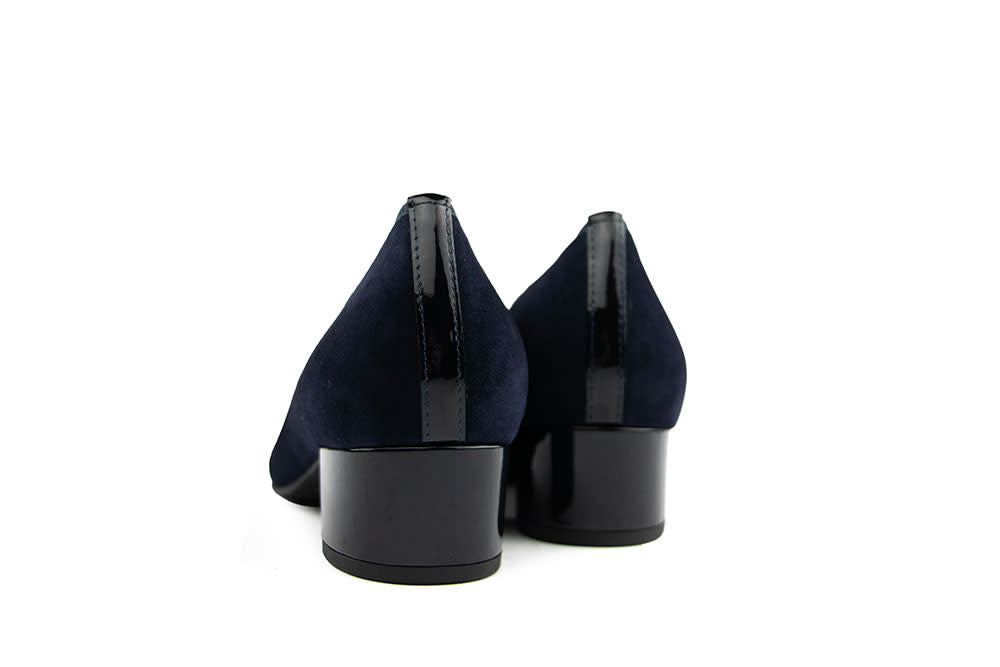 Hassia Pump Blue Multi Suede Lak Evelyn