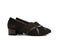 Hassia Pump Darkbrown Suede Shinylack Evelyn