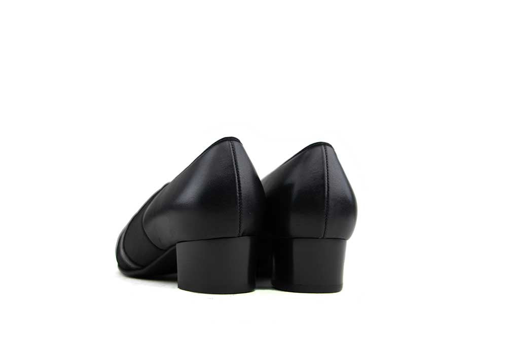 Hassia Pump Met Elastiek Schwarz Pixel Evelyn