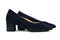 Hassia Pump Blue Multi Shiny Suede Capri