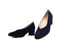 Hassia Pump Blue Multi Shiny Capri